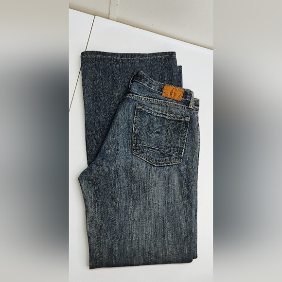 Ralph Lauren No. 67 Hudson Denim Jeans Wide Leg Flared Women's Sz 8/29 - Picture 13 of 13